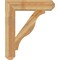 Ekena Millwork Funston Craftsman Rough Sawn Bracket, Western Red Cedar, 6"W x 30"D x 36"H BKT06X30X36FST04RWR - alternate 2